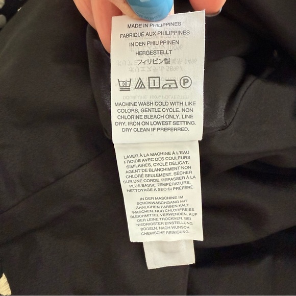 J. Crew Metallic Gold & Black Pebble Print Mini Skirt Size 8 - Picture 9 of 16